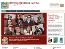 Tablet Screenshot of honeybrookah.com